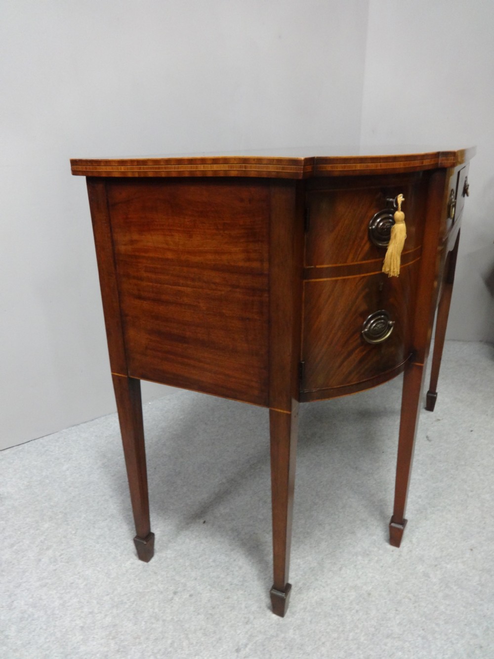 Superb George 3rd Inlaid Sideboard View VIII