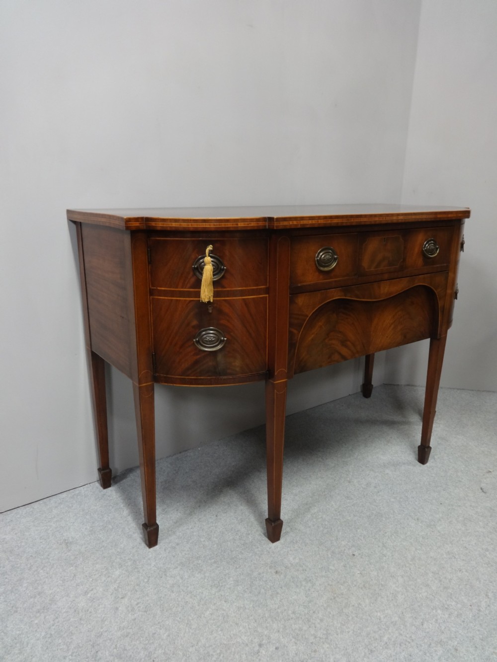 Superb George 3rd Inlaid Sideboard View XII