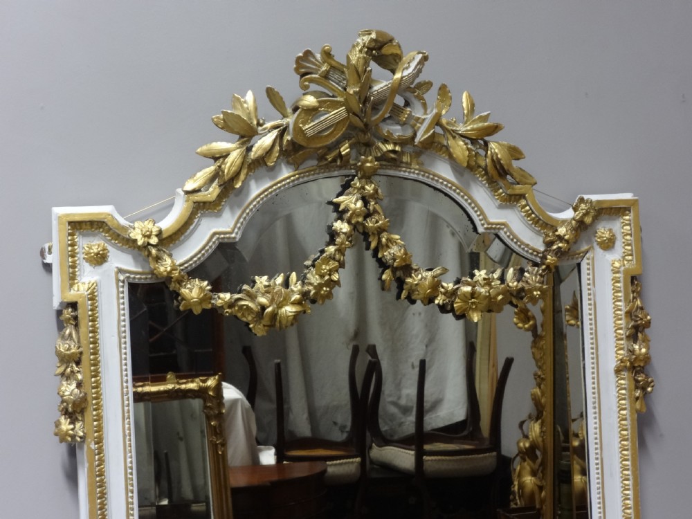 Very Good French Parcel Gilt  Mirror View III