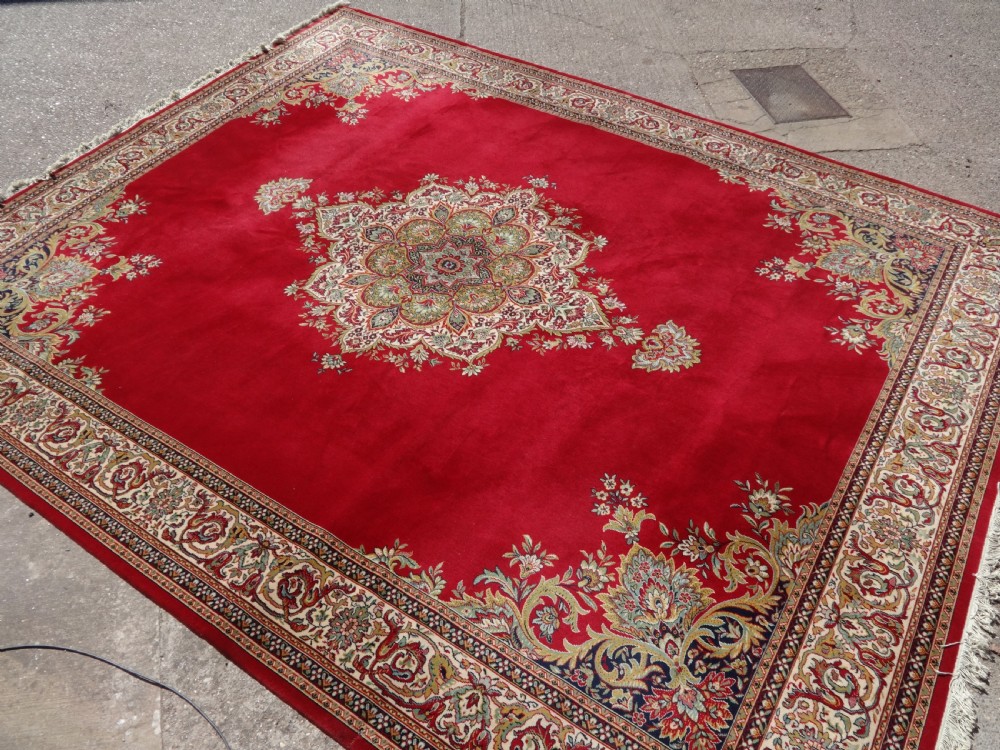  Huge  Belgian Wool Carpet View II