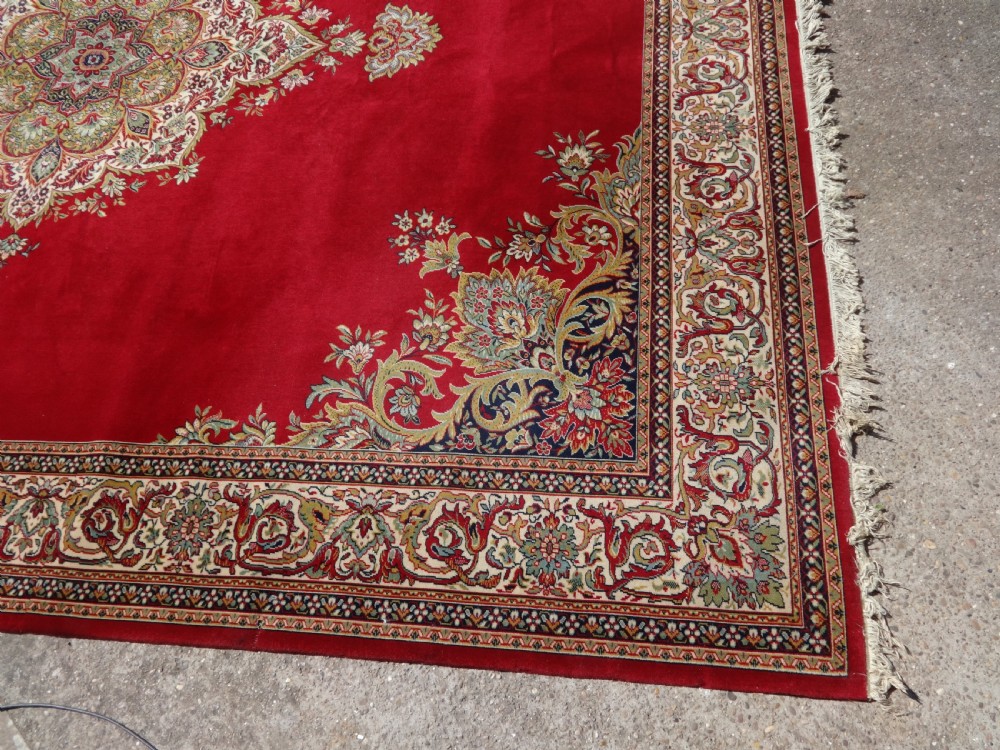  Huge  Belgian Wool Carpet View III