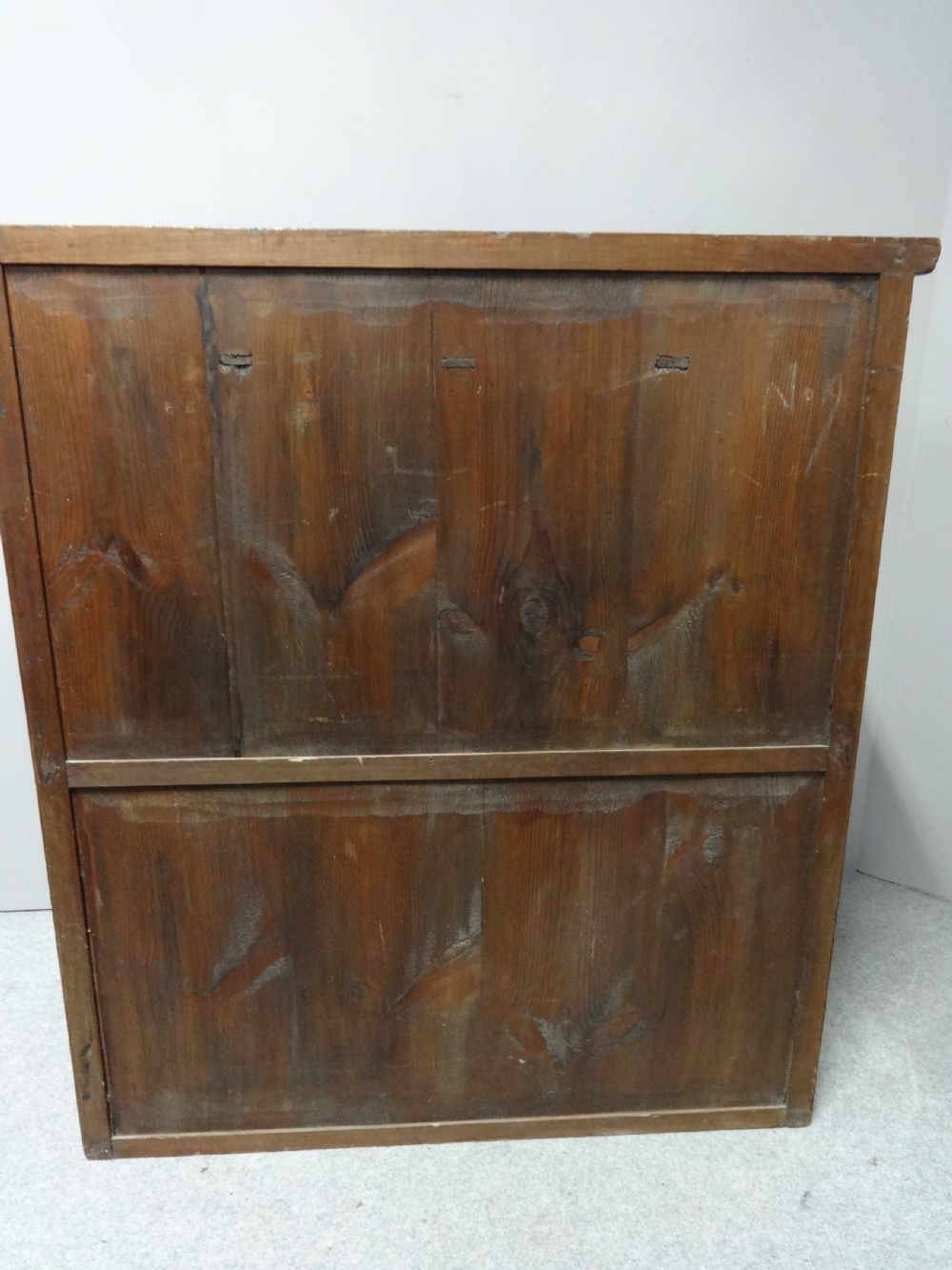 Excellent Quality Mahogany Inlaid Linen Press View XII