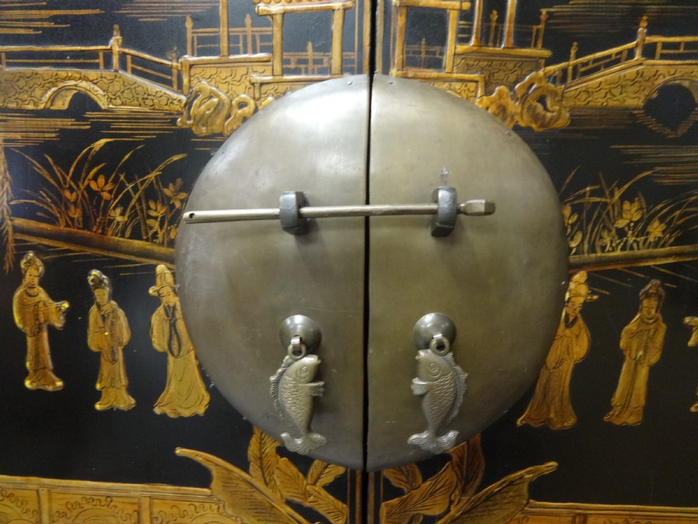 Excellent Quality Chinoiserie Cabinet View IX