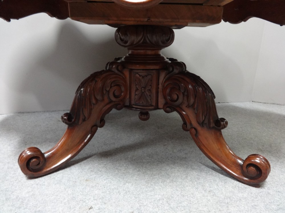 Large Excellent Quality French Mahogany Coffee Table View II