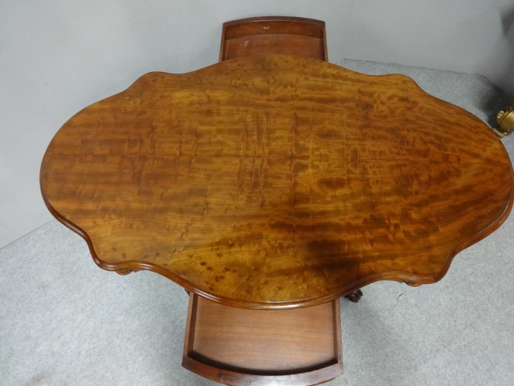 Large Excellent Quality French Mahogany Coffee Table View V