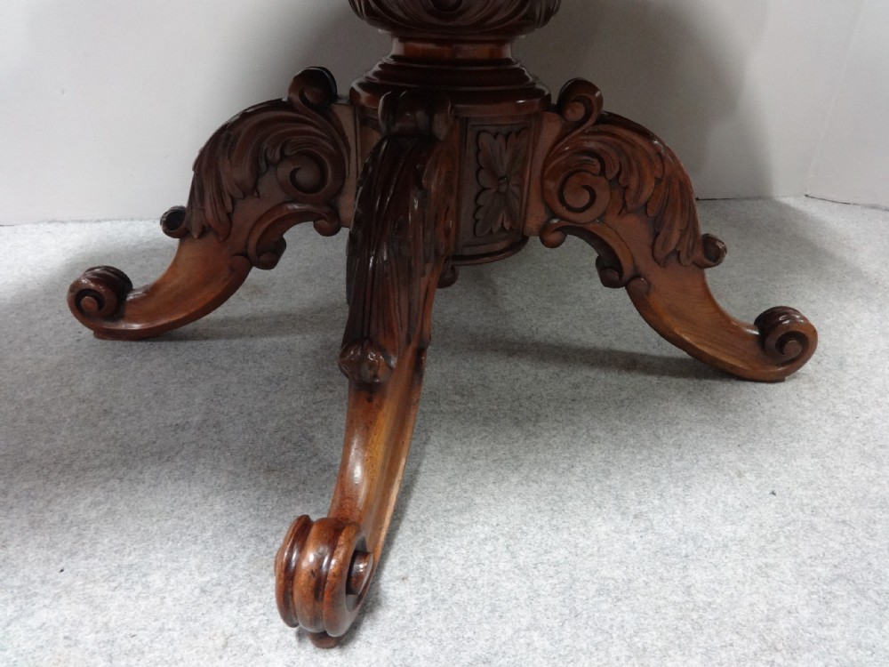 Large Excellent Quality French Mahogany Coffee Table View XI