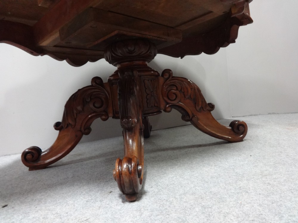 Large Excellent Quality French Mahogany Coffee Table View XII