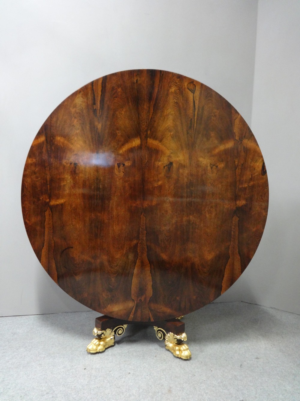 Large Outstanding Regency Rosewood Center Dining Table View II
