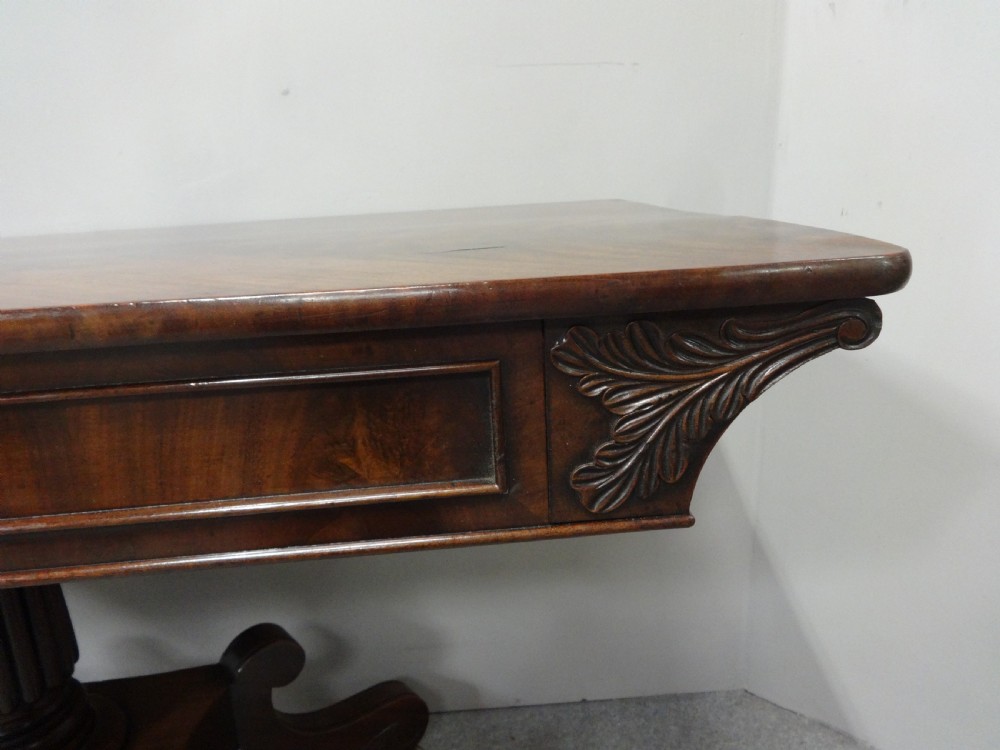 Wonderful Large Pair William 4th Console Tables View IV