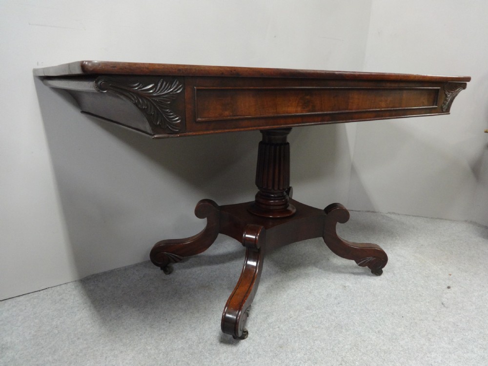 Wonderful Large Pair William 4th Console Tables View V