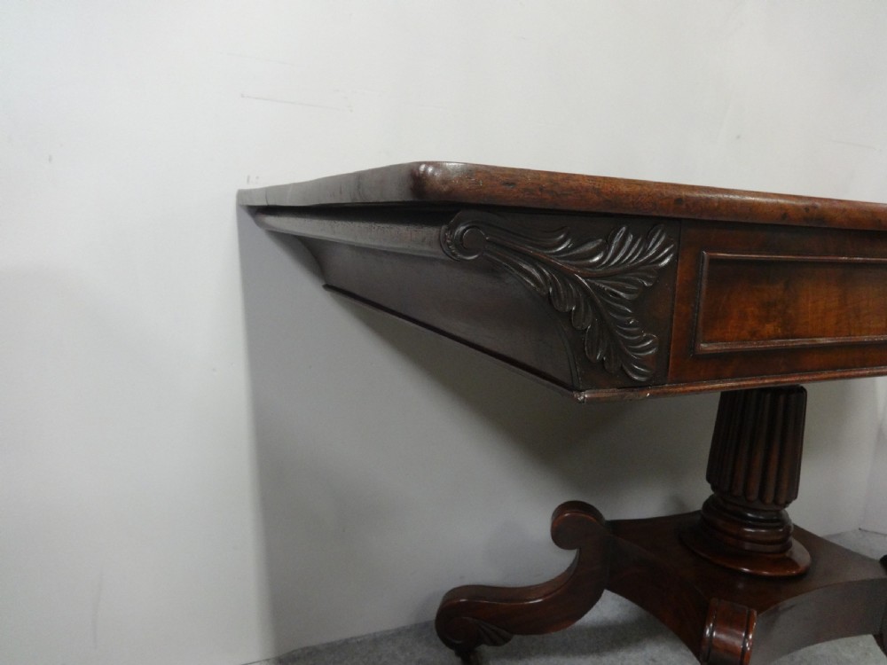 Wonderful Large Pair William 4th Console Tables View VI