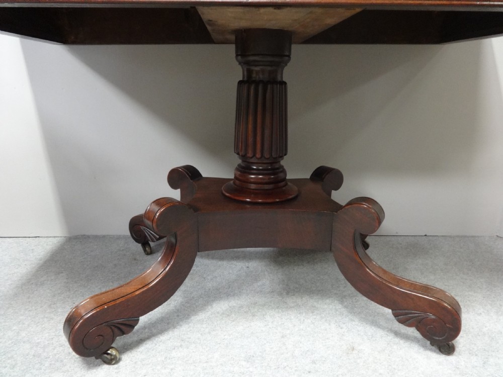 Wonderful Large Pair William 4th Console Tables View VII