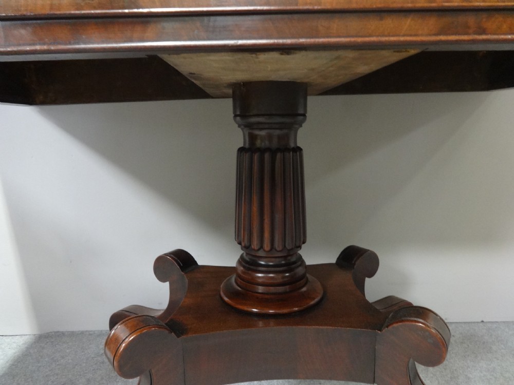 Wonderful Large Pair William 4th Console Tables View IX