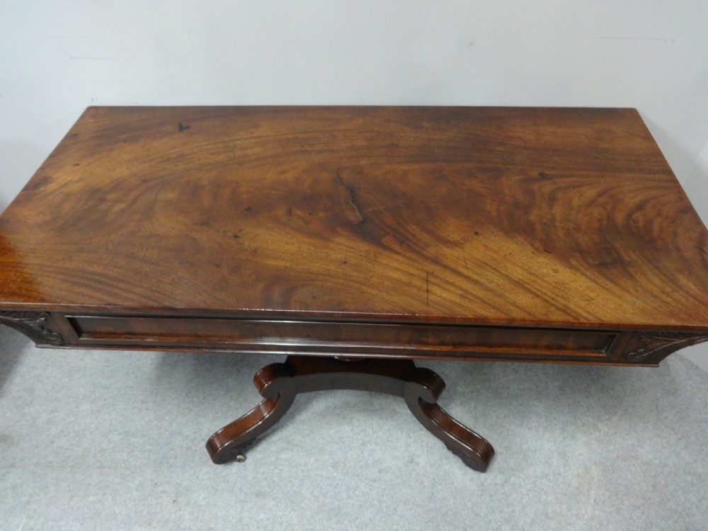 Wonderful Large Pair William 4th Console Tables View X