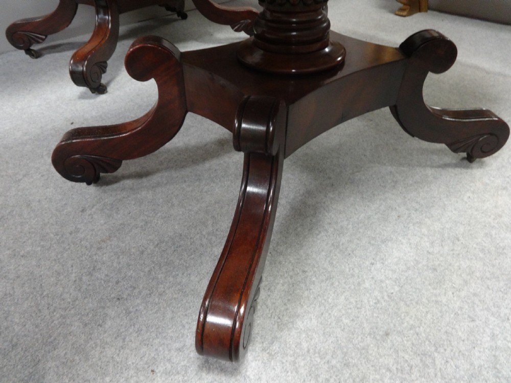Wonderful Large Pair William 4th Console Tables View XIII