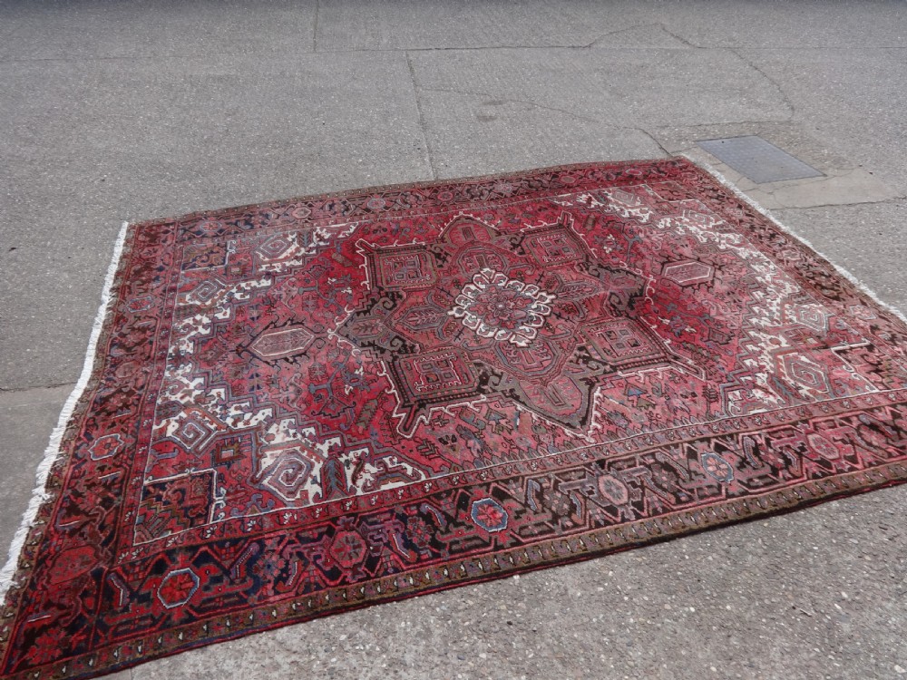 Large Iranian Pink Ground Carpet