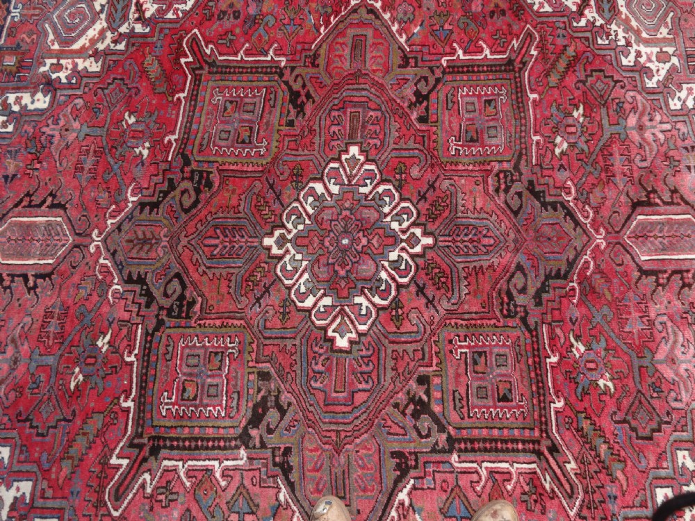 Large Iranian Pink Ground Carpet View IV