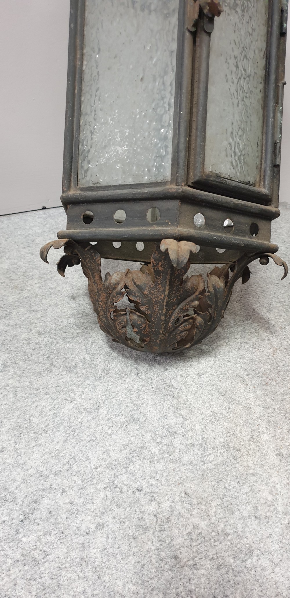 Early Wrought Iron Lantern  View IV