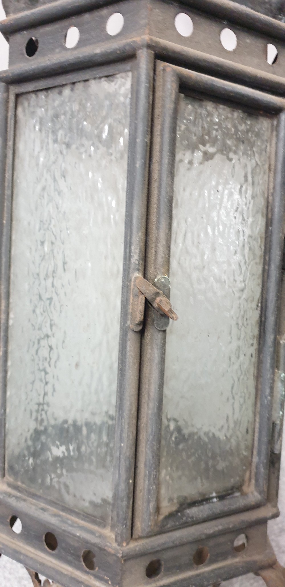 Early Wrought Iron Lantern  View V