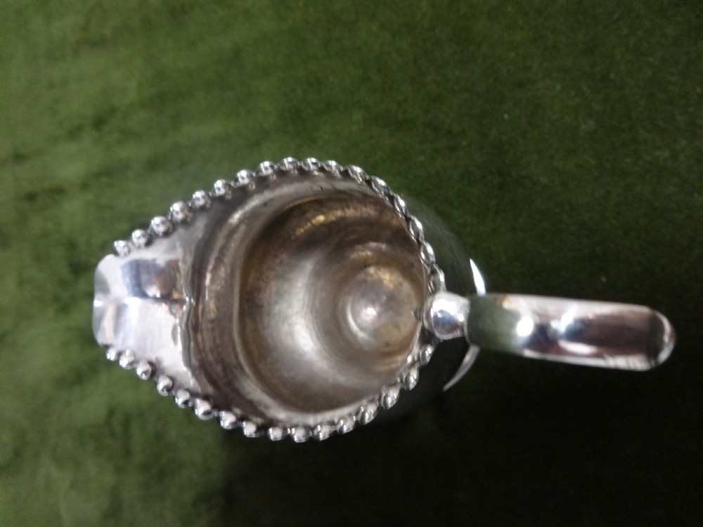 Very Nice Silver Cream Jug London 1757 View III