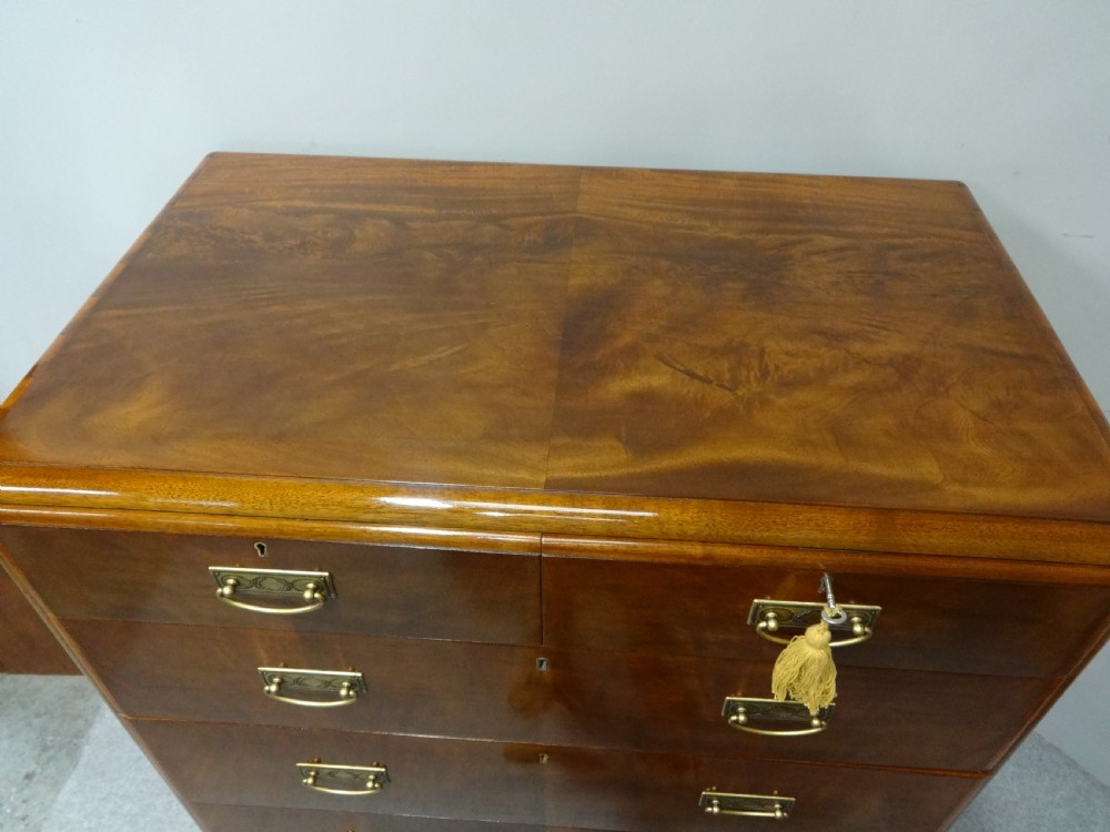 Top Quality Art Deco Mahogany  Chest of Drawers View II