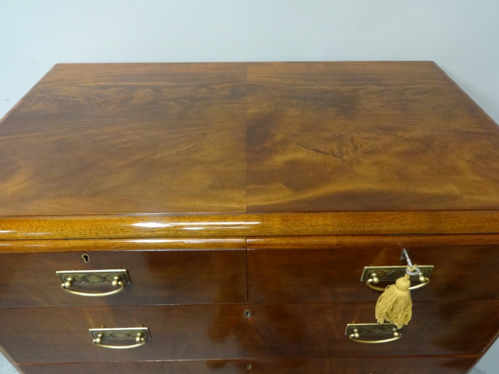 Top Quality Art Deco Mahogany  Chest of Drawers View V