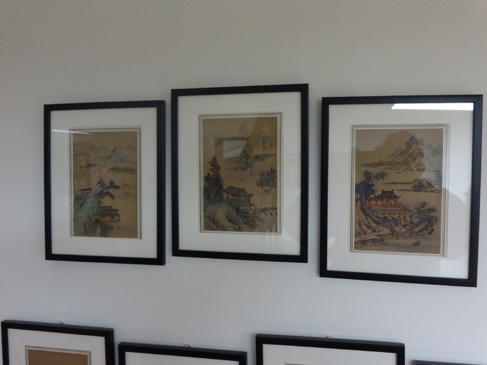 Ten Pre-war Japanese Water Colours on Silk View II