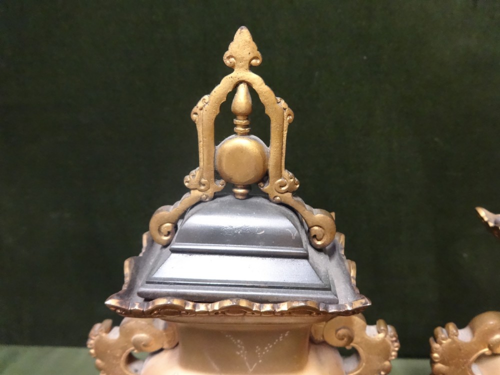 Superb Pair of  Japanese Gilt and Ormolu Vases View VII