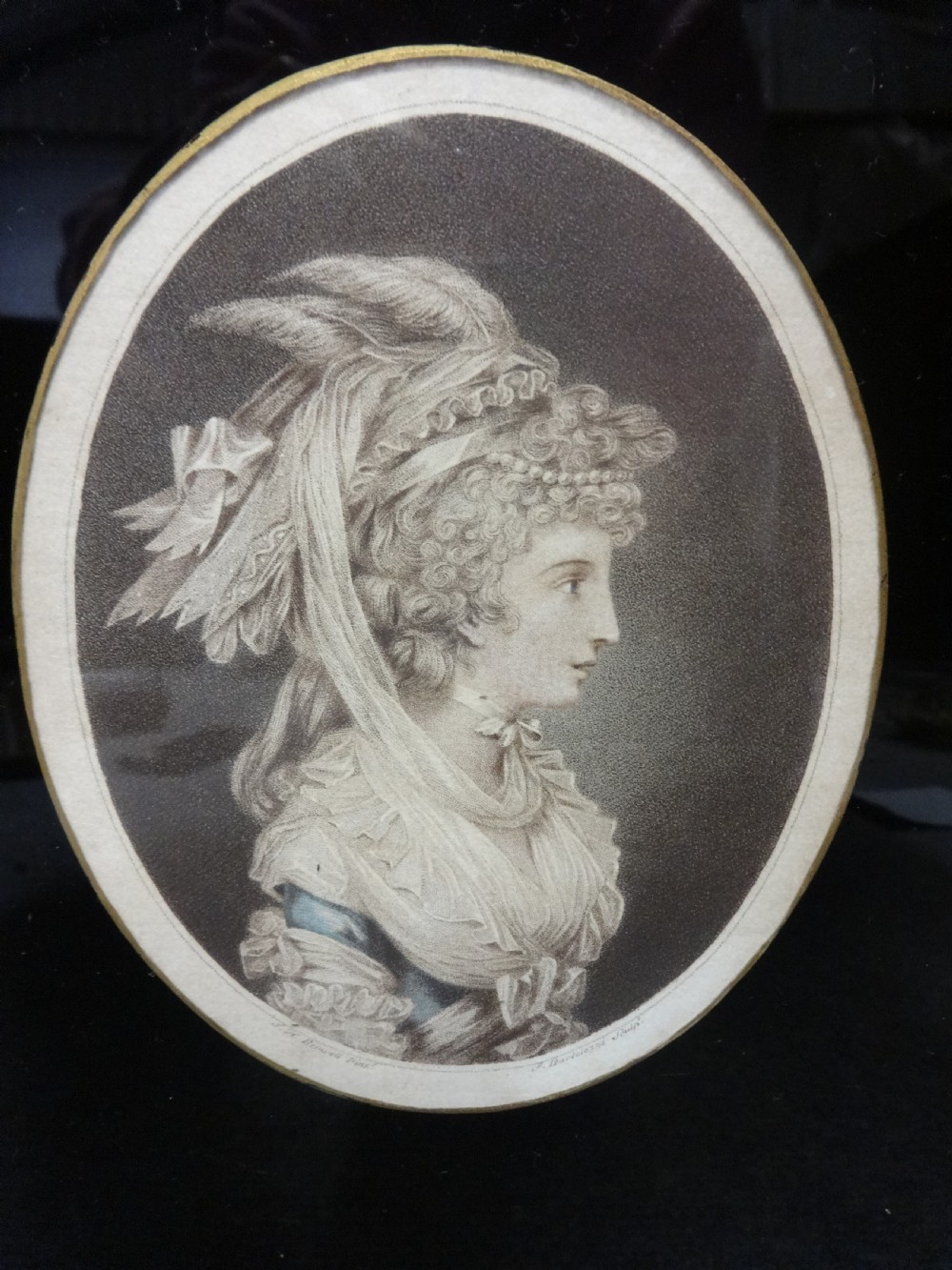 Pair Regency Engravings, J H Bemwell Pinx, F Bartolozzi Soulp View III