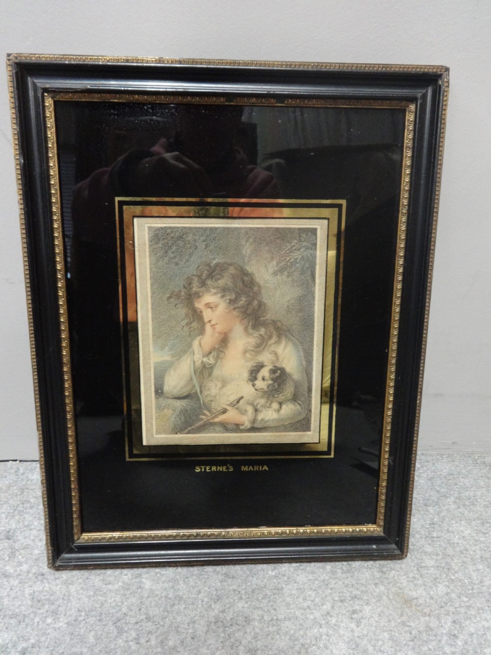 Regency Hand Coloured Engraving 'Stern's Maria'