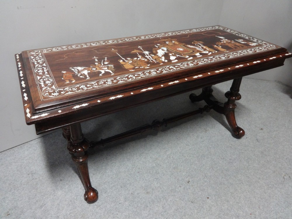 Outstanding Colonial Rosewood Coffee Table