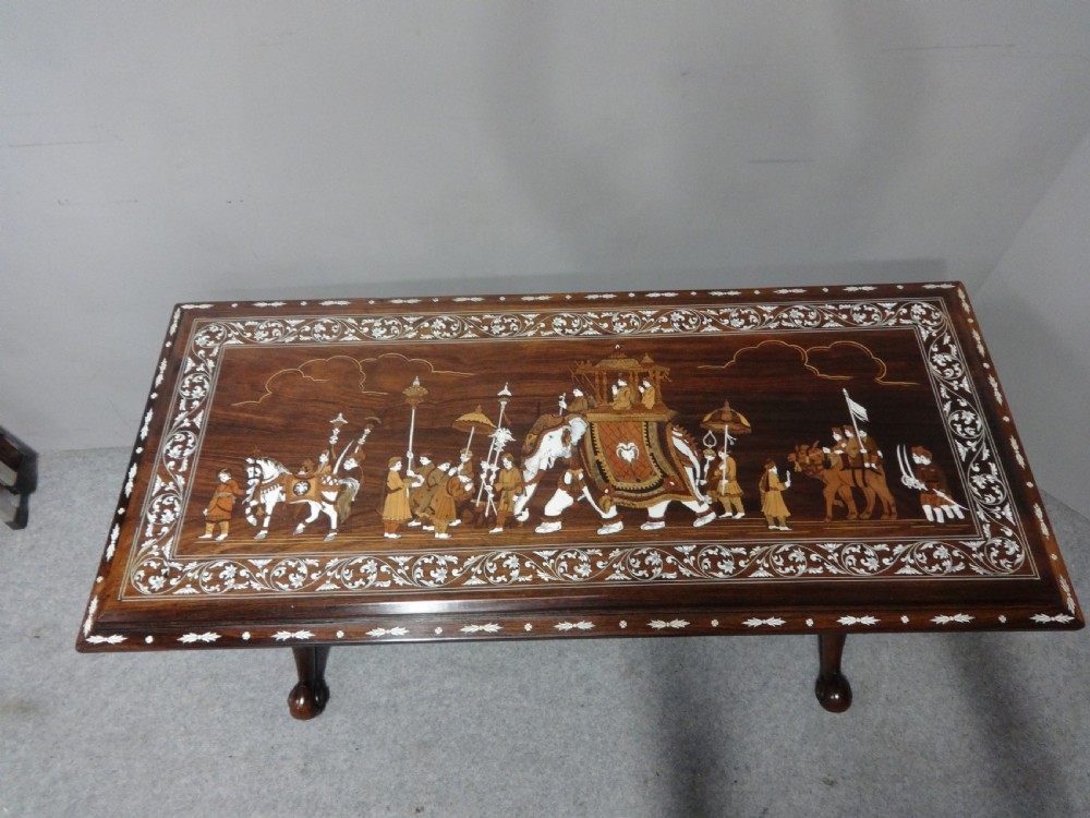 Outstanding Colonial Rosewood Coffee Table View V