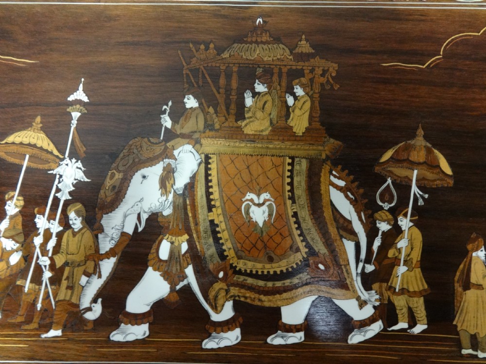 Outstanding Colonial Rosewood Coffee Table View XIII