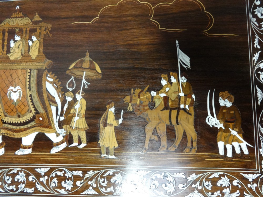 Outstanding Colonial Rosewood Coffee Table View XIV