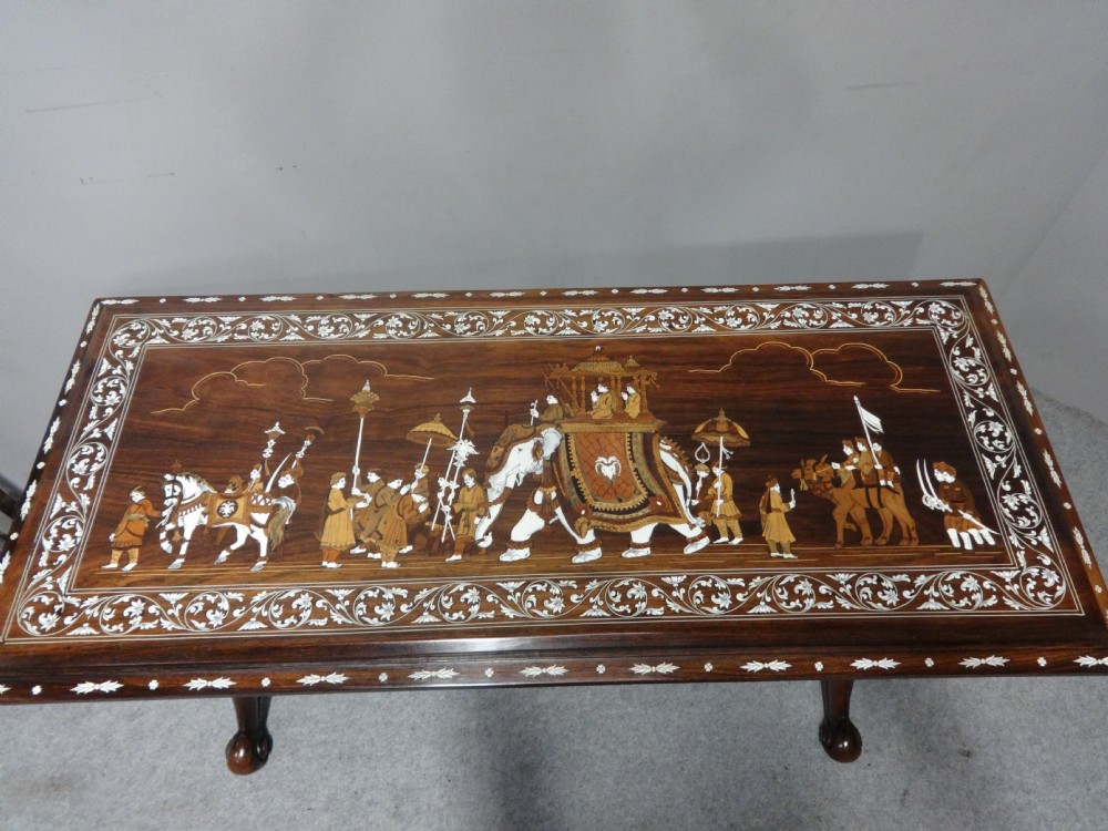 Outstanding Colonial Rosewood Coffee Table View II