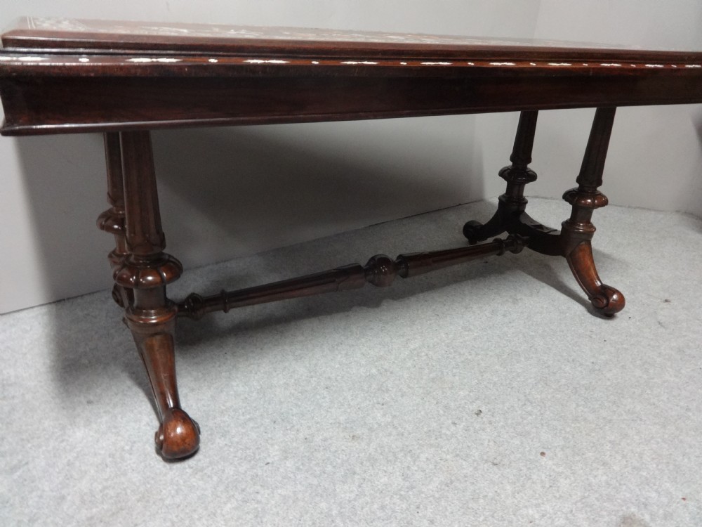 Outstanding Colonial Rosewood Coffee Table View III
