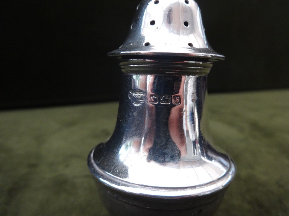 Silver Hallmarked Pepper View II