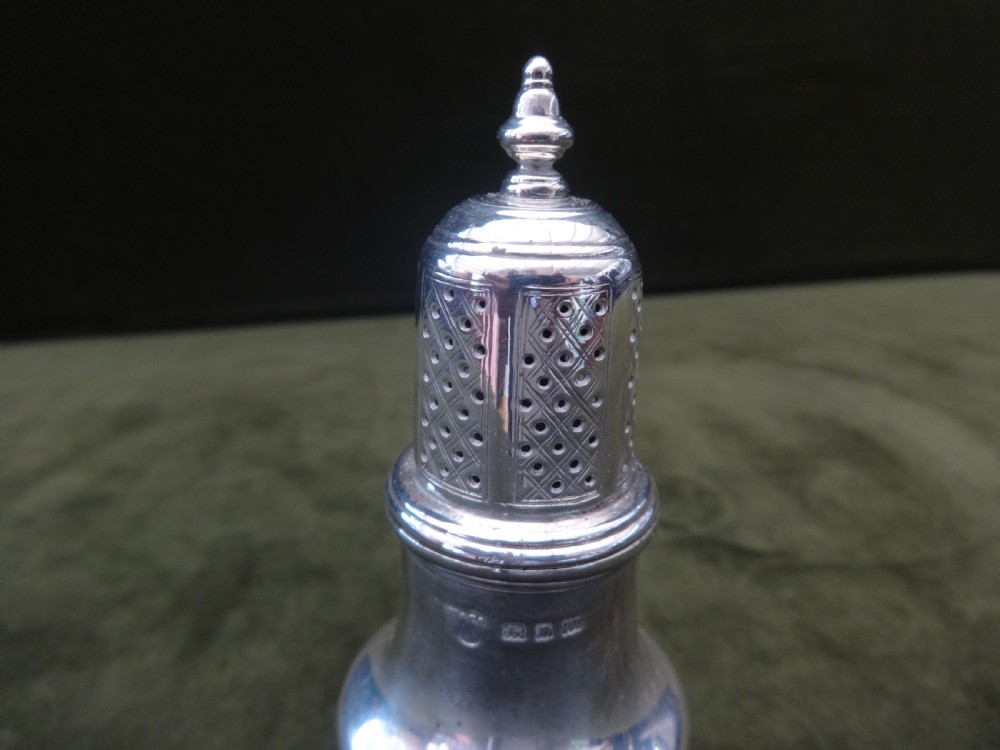 Silver Hallmarked Pepper George Burrows View II