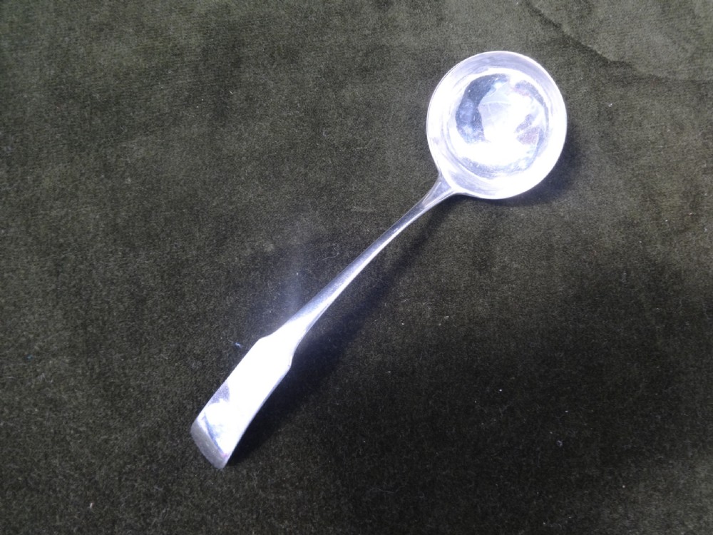 Silver Sauce Ladle Edinburgh 1814