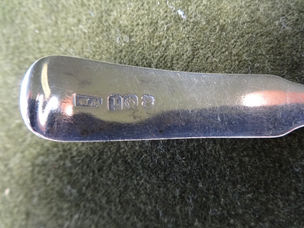 Silver Sauce Ladle Edinburgh 1814 View III