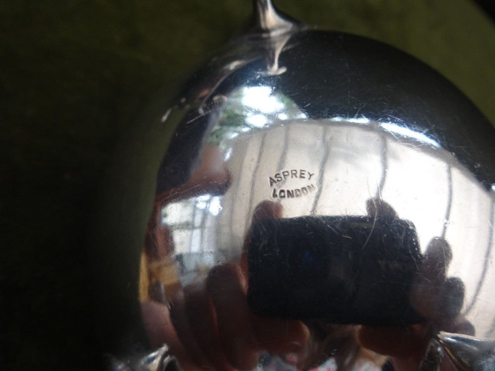 Pair Silver Sauce Boats by Asprey London 1910 View V