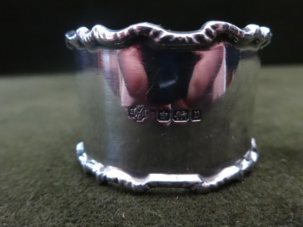 Silver Napkin London 1906