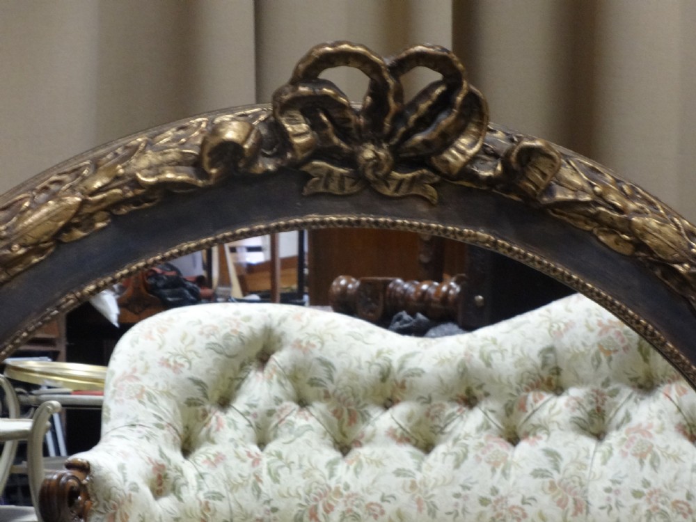 Large Parcel Gilt Wall Mirror View V
