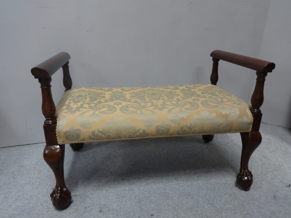 Excellent Quality Mahogany Duet Window Seat