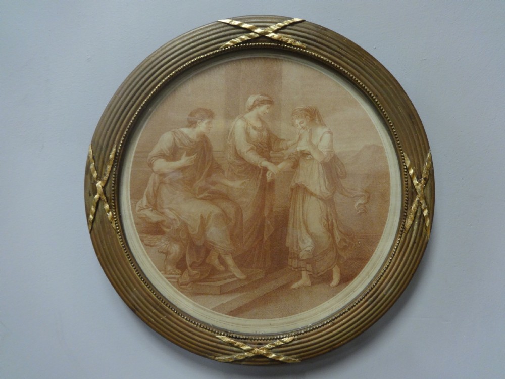 Regency Engraving by Angelica Kauffman