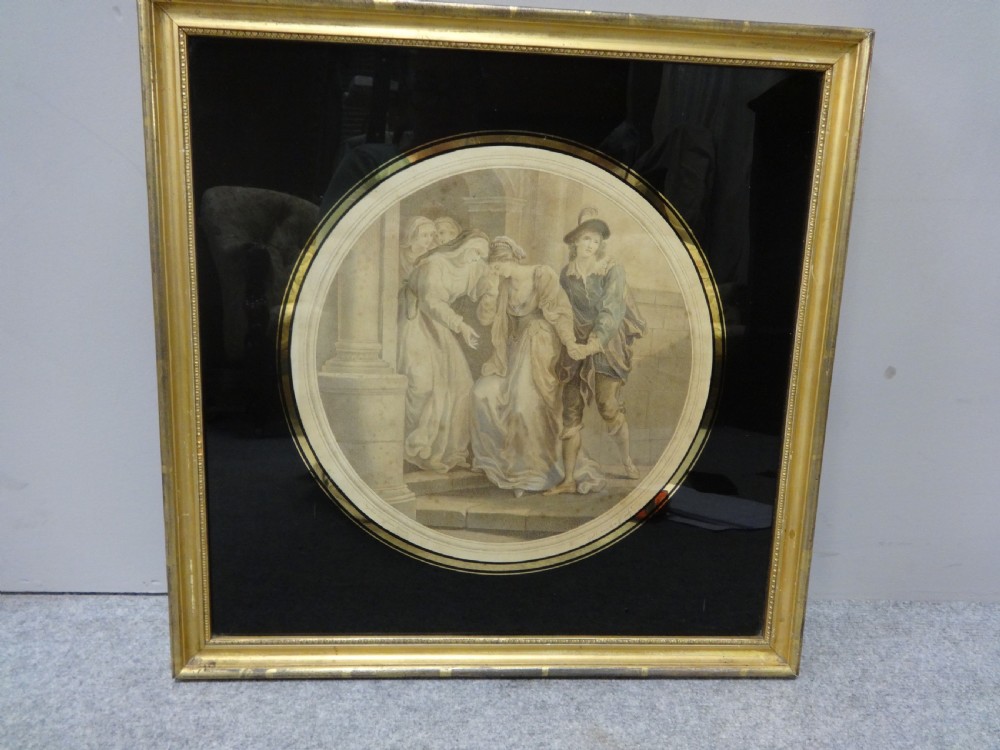 Regency Engraving by Angelica Kauffman
