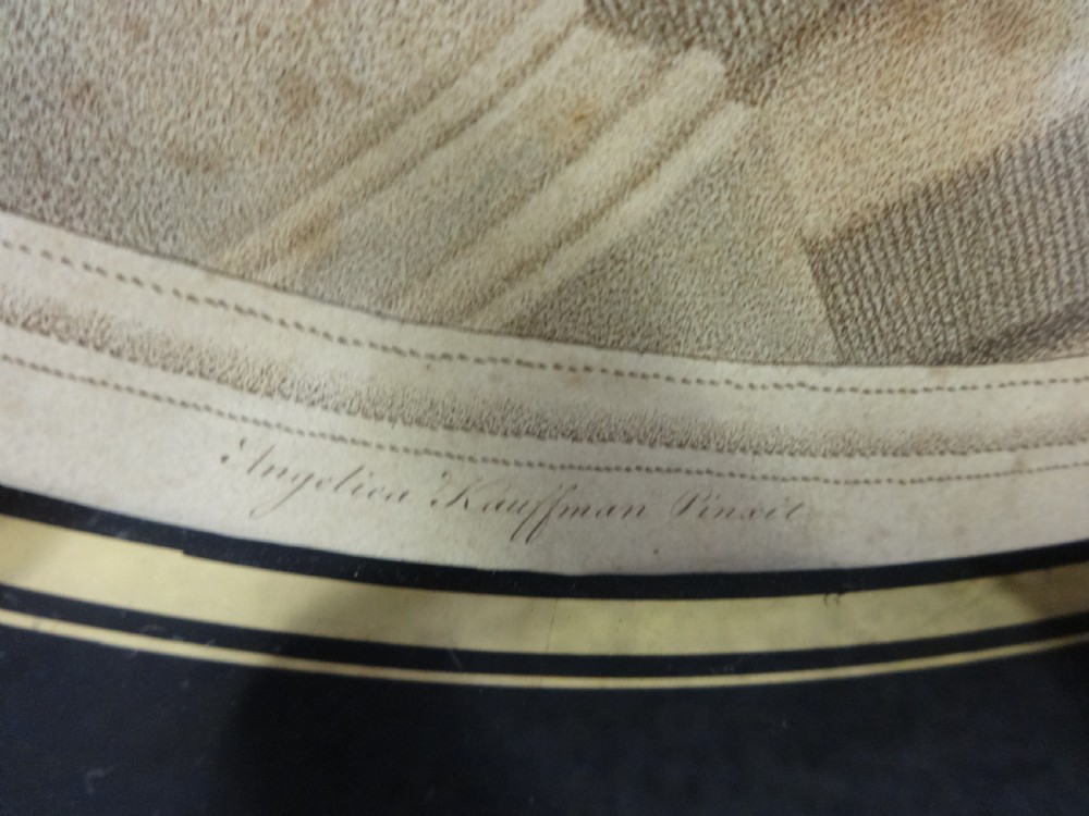 Regency Engraving by Angelica Kauffman
 View III