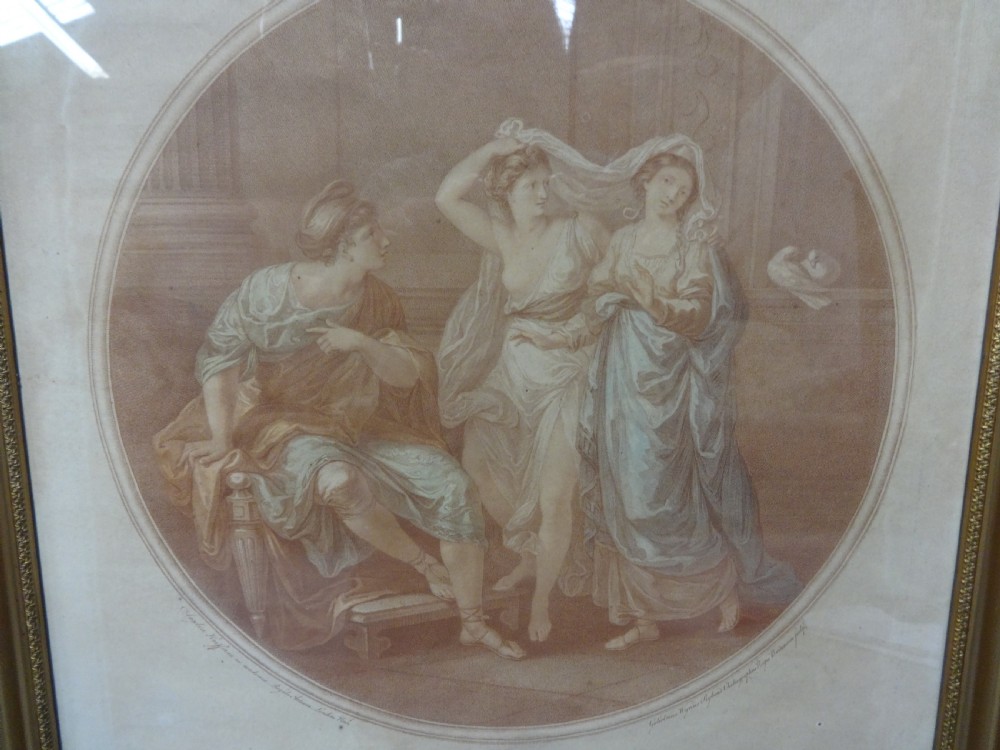 Regency Engraving by Angelica Kauffman View II