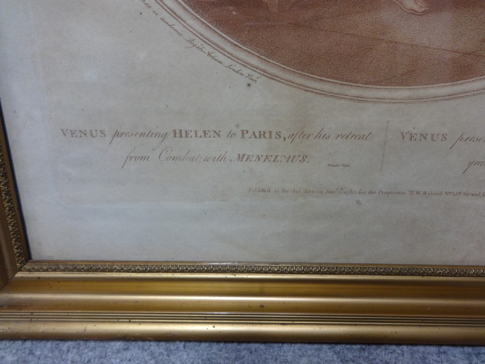 Regency Engraving by Angelica Kauffman View III