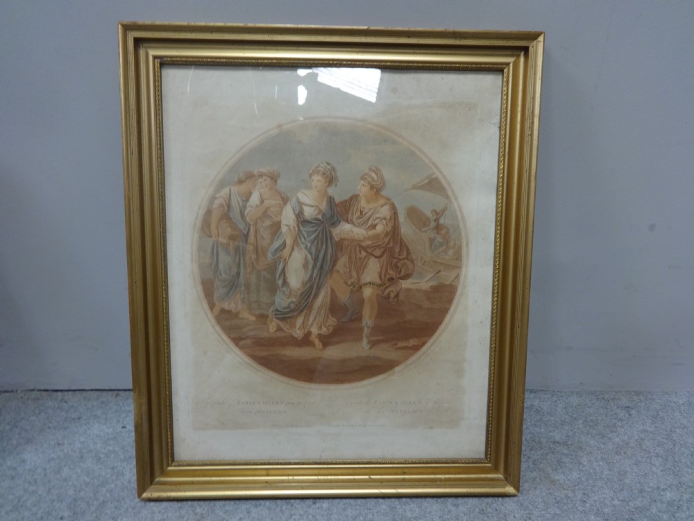 Regency engraving by Angelica Kauffman